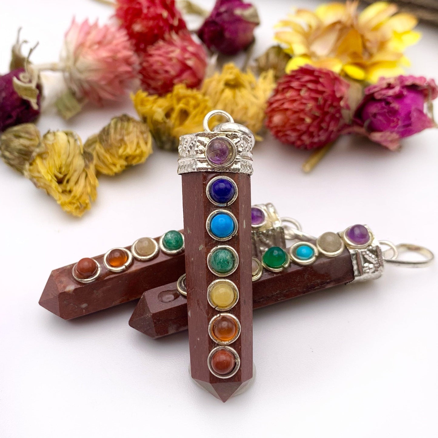 Red Jasper Chakra Pendant