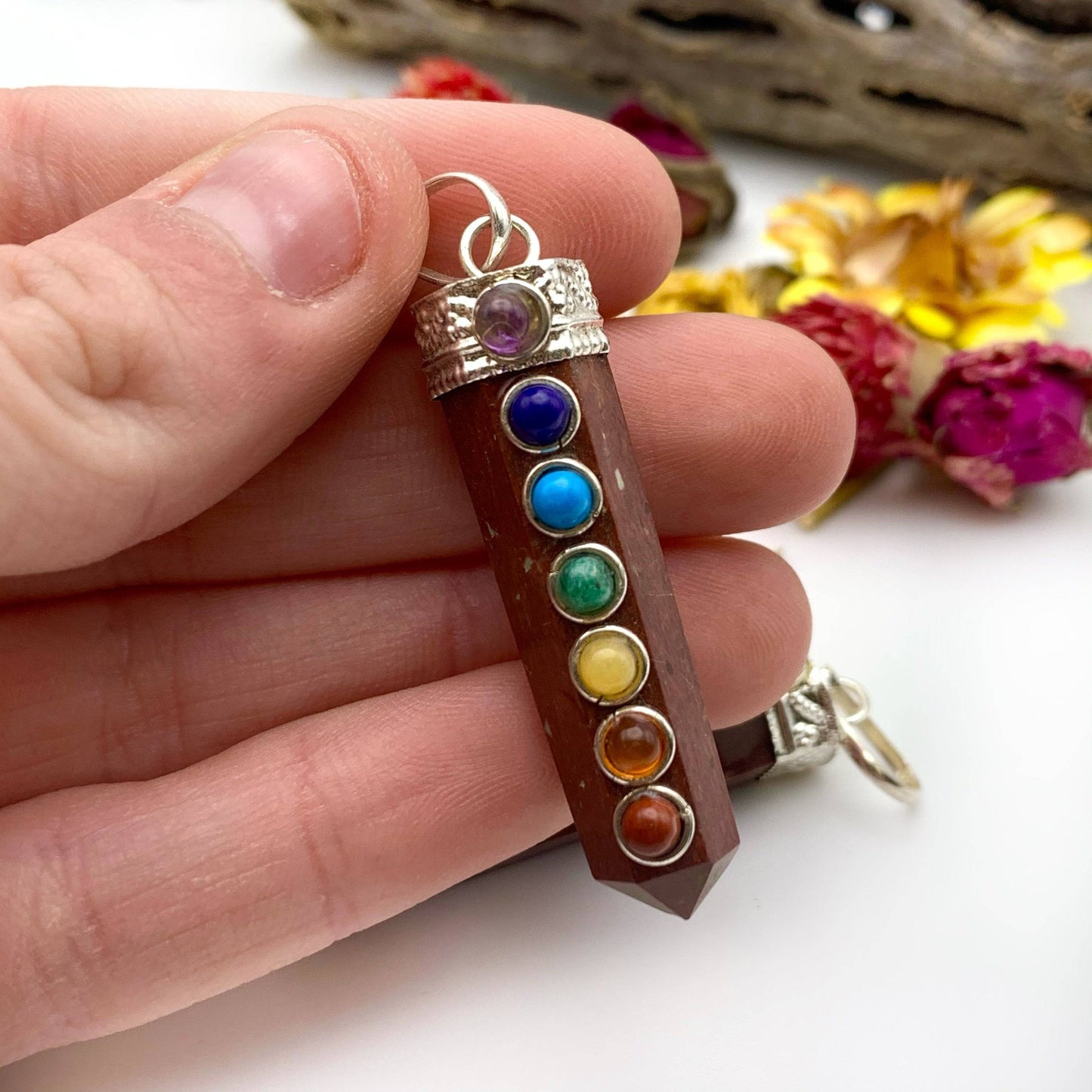 Red Jasper Chakra Pendant