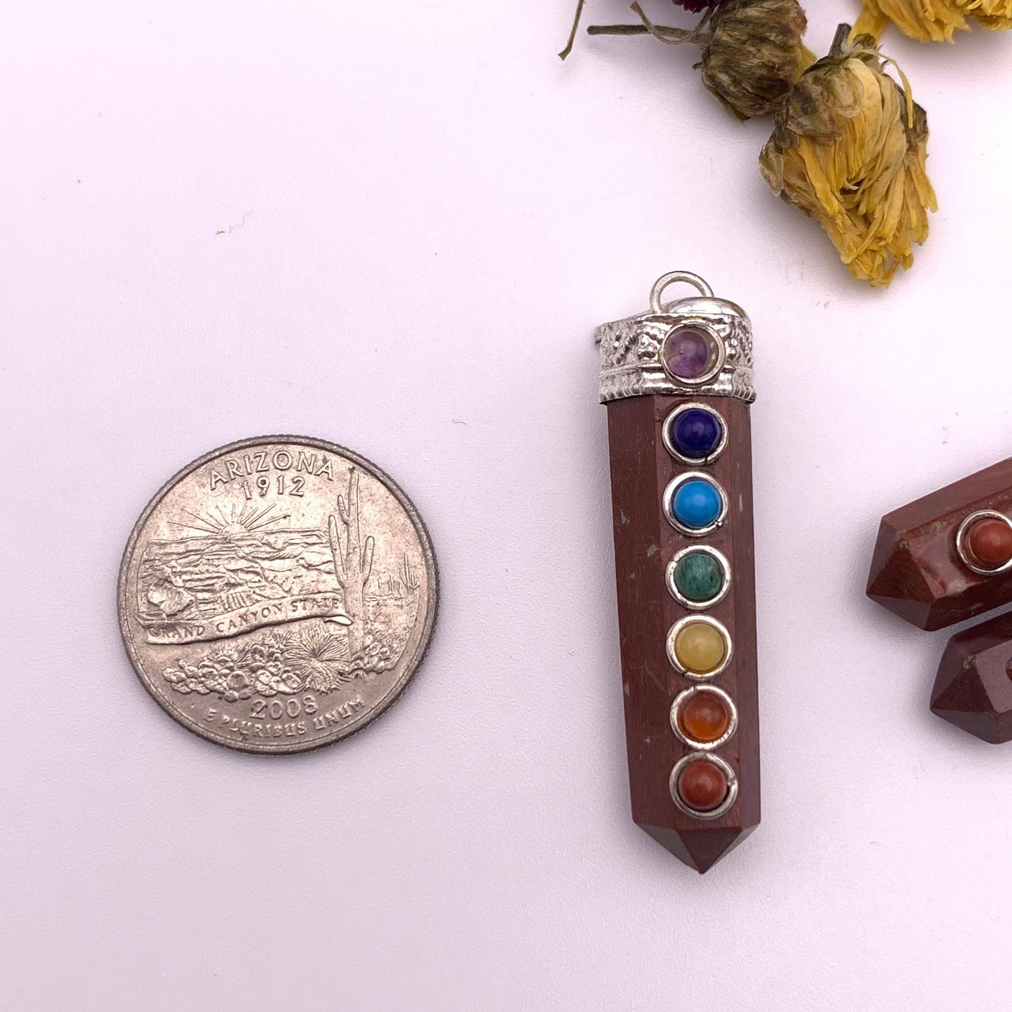 Red Jasper Chakra Pendant