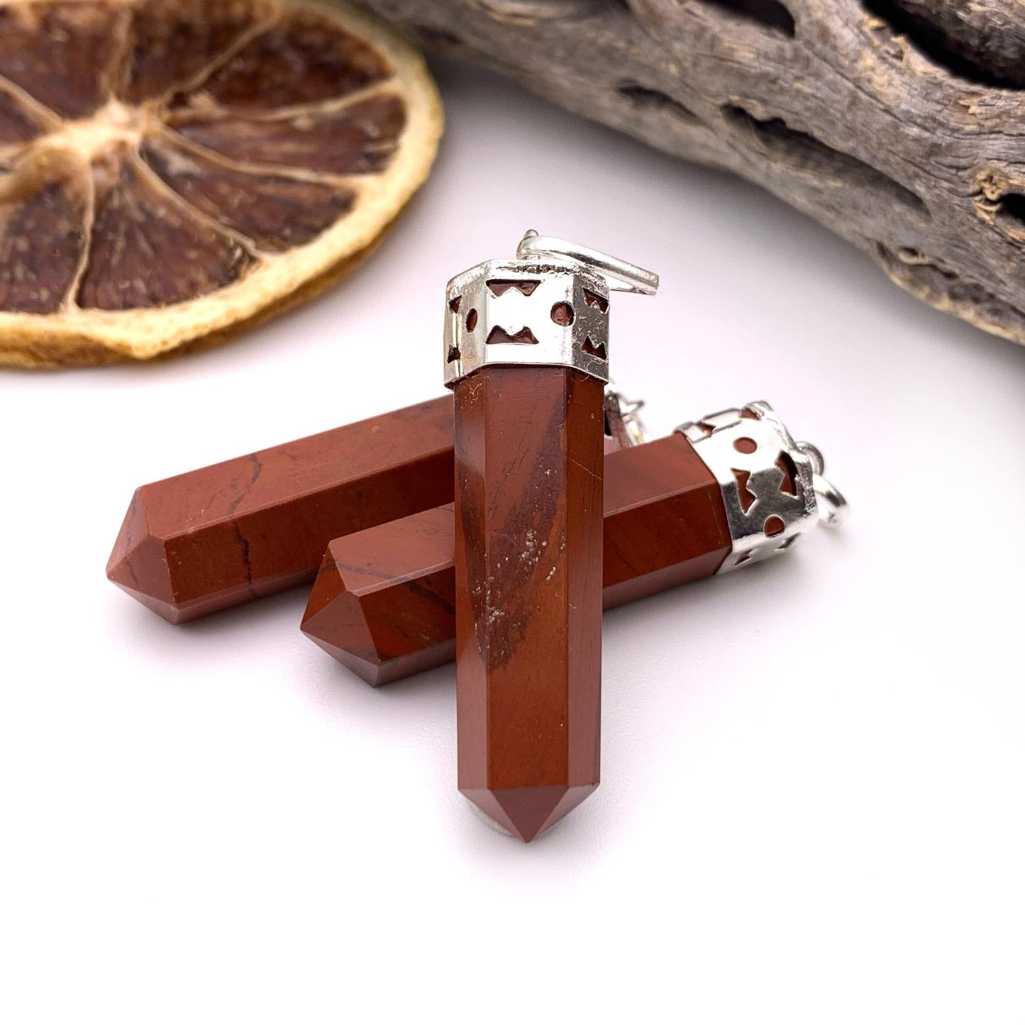 Red Jasper Pendant - Funky Stuff