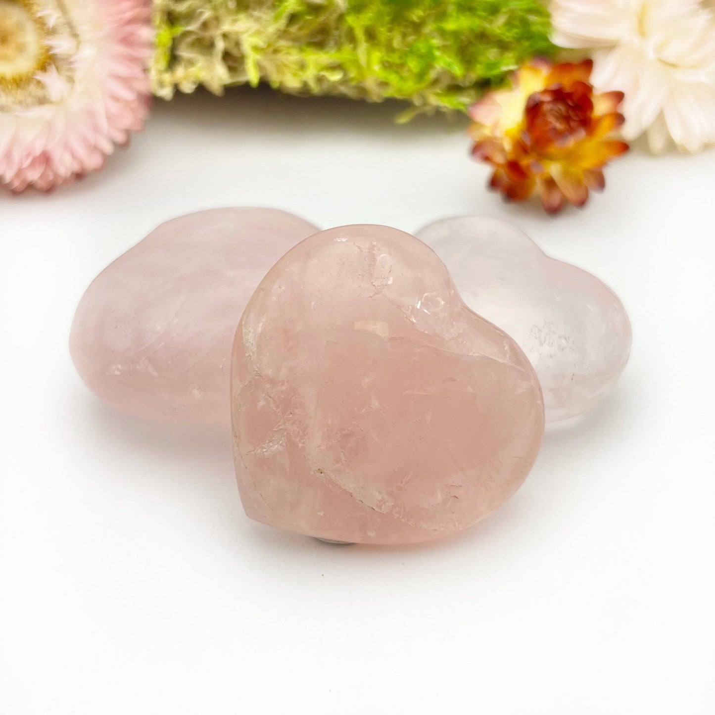 Rose Quartz Mini Heart