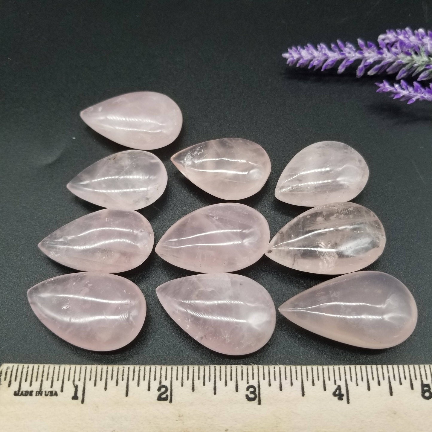 Rose Quartz Teardrop - Funky Stuff