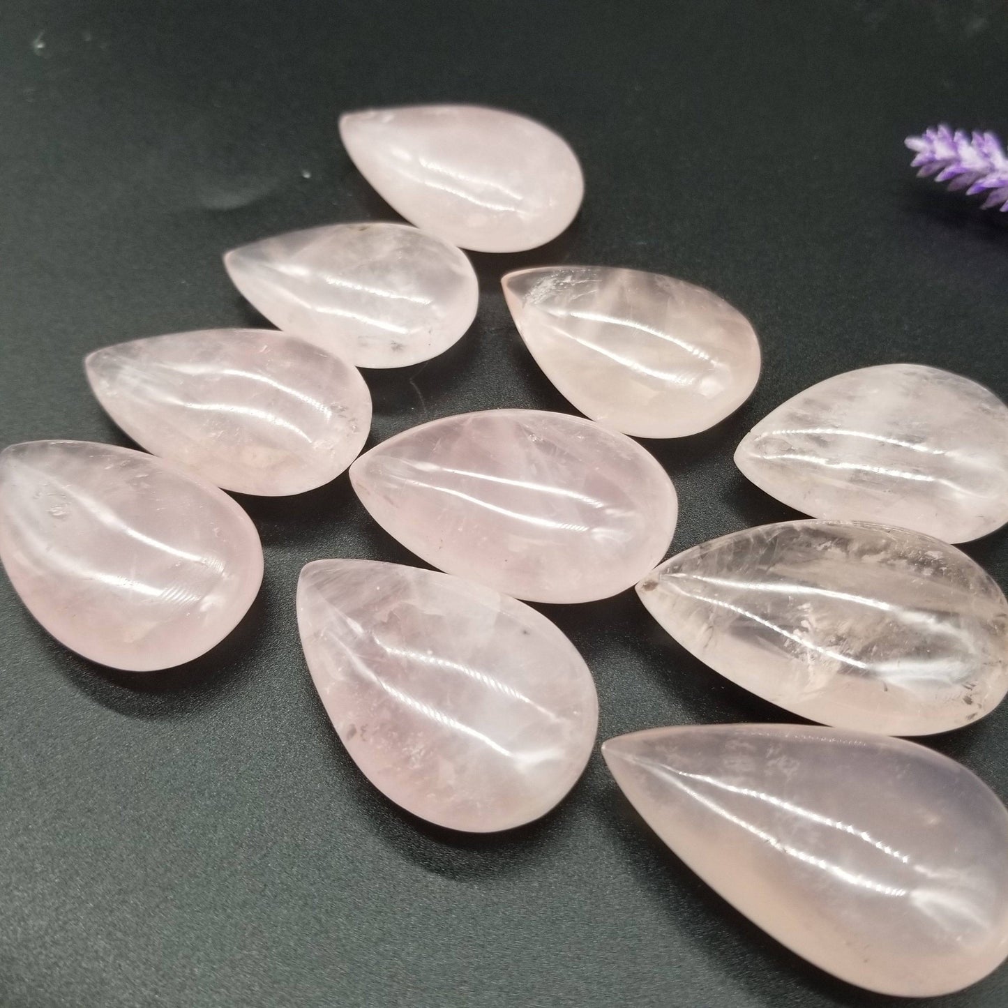Rose Quartz Teardrop - Funky Stuff