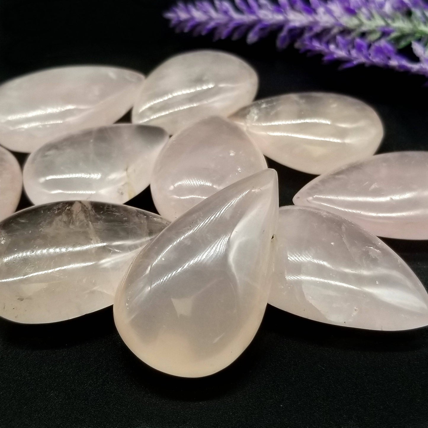 Rose Quartz Teardrop - Funky Stuff