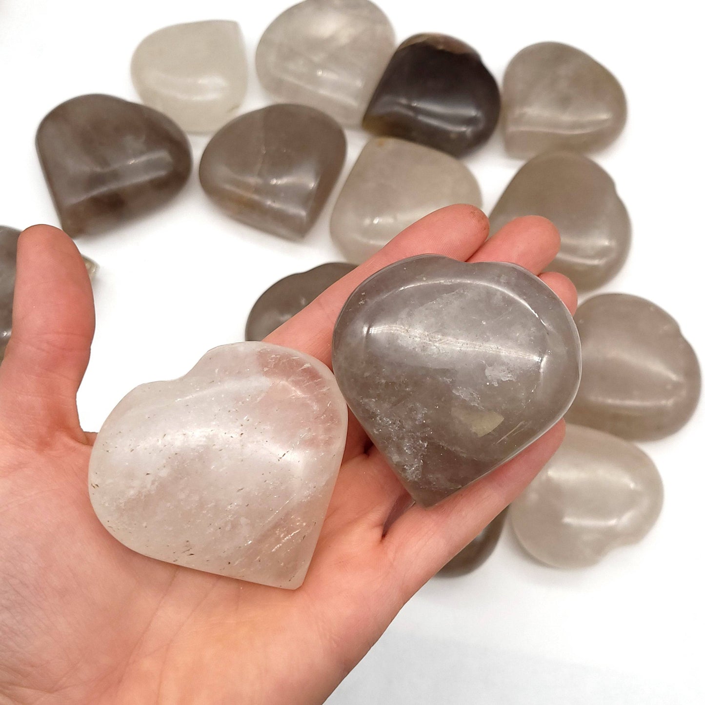 Smoky Quartz Heart
