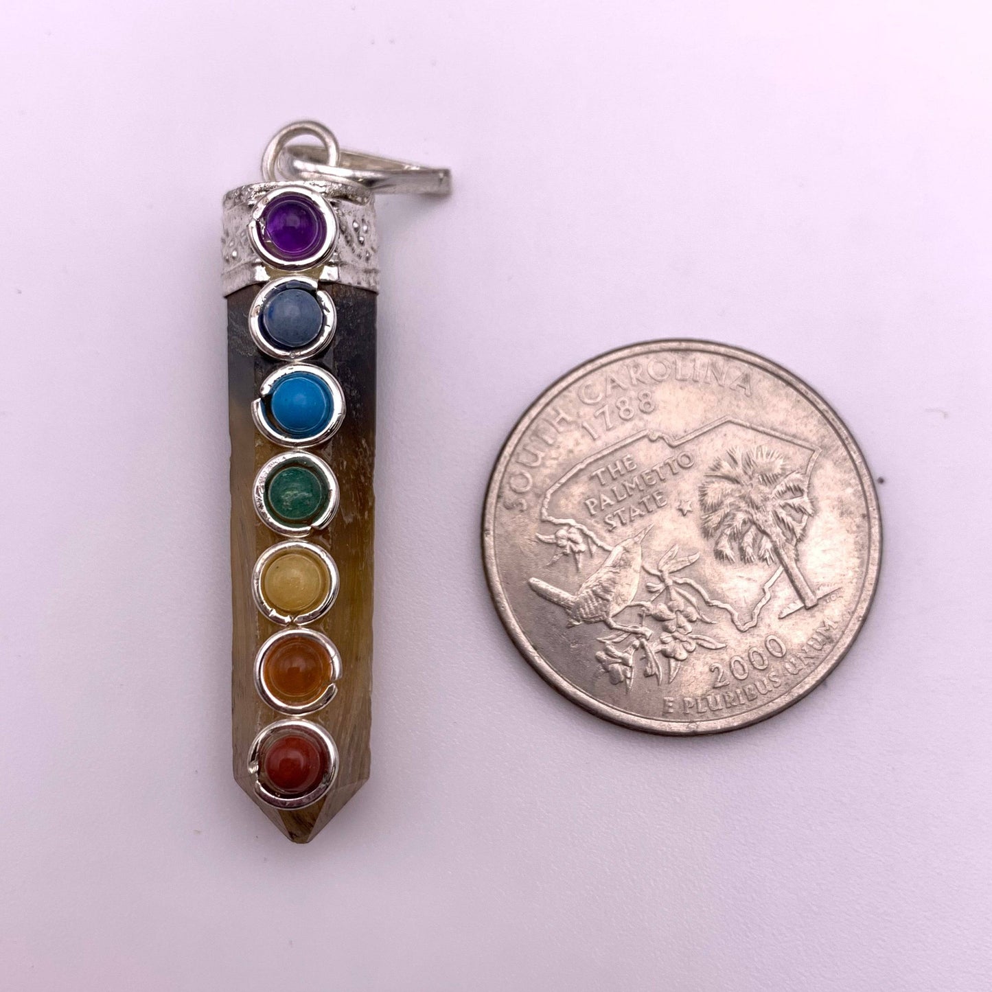 Tigers Eye Chakra Pendant