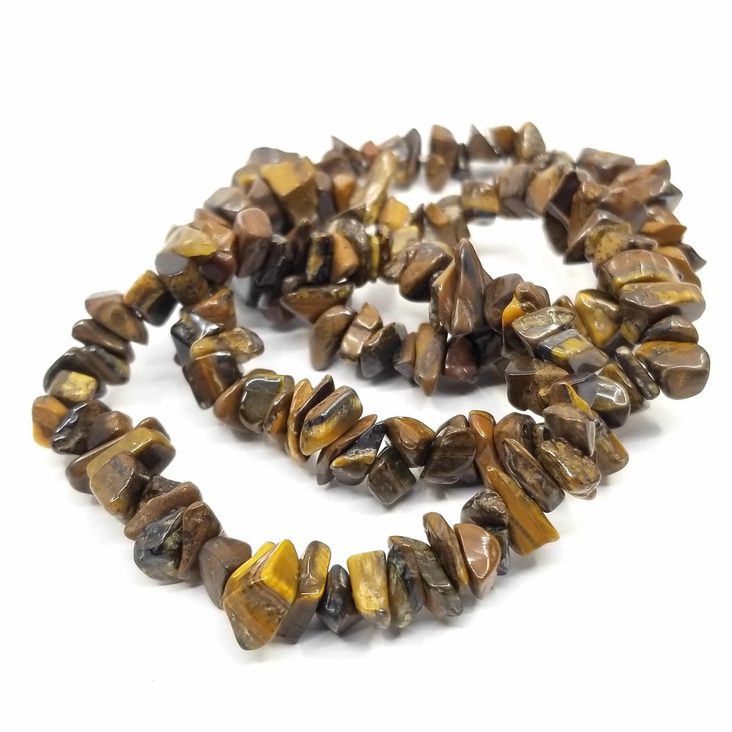 Tigers Eye Chip Bracelet