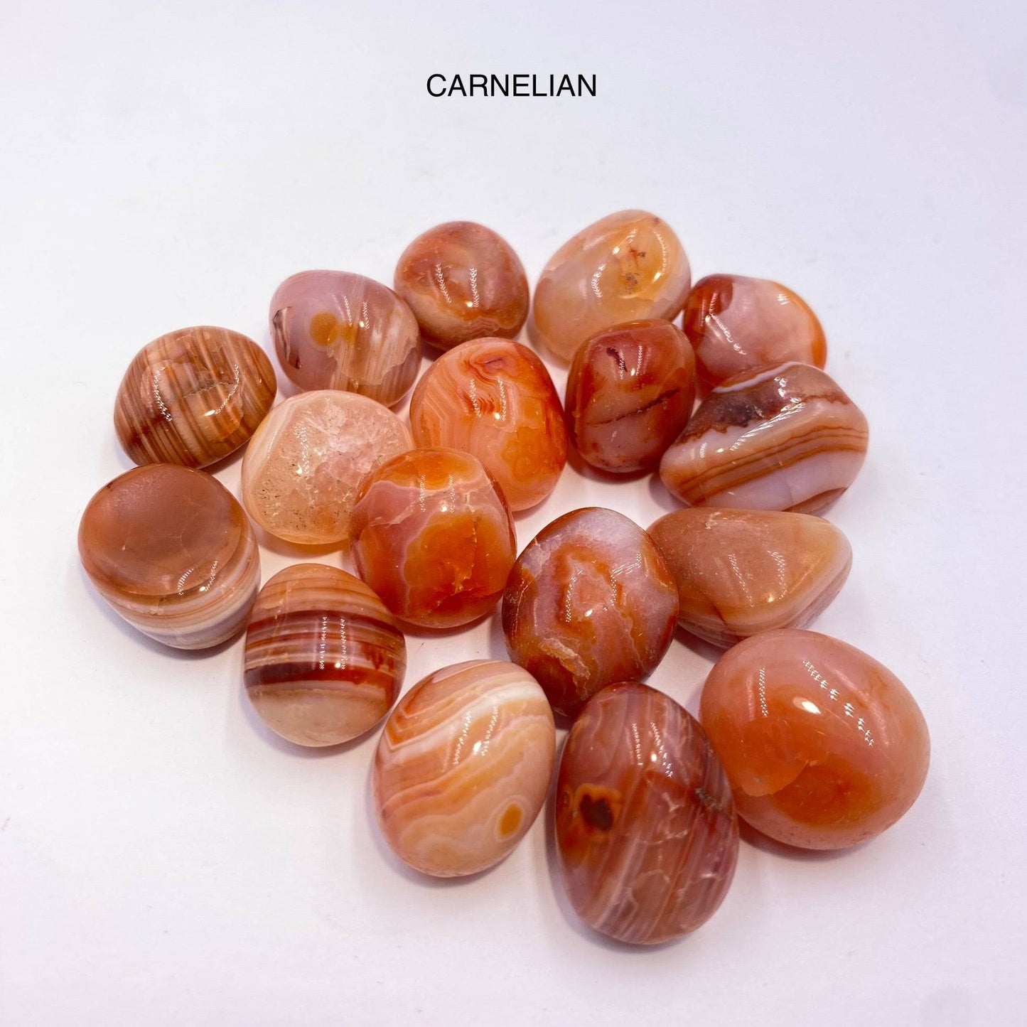 Tumbled Stone Heart Tin