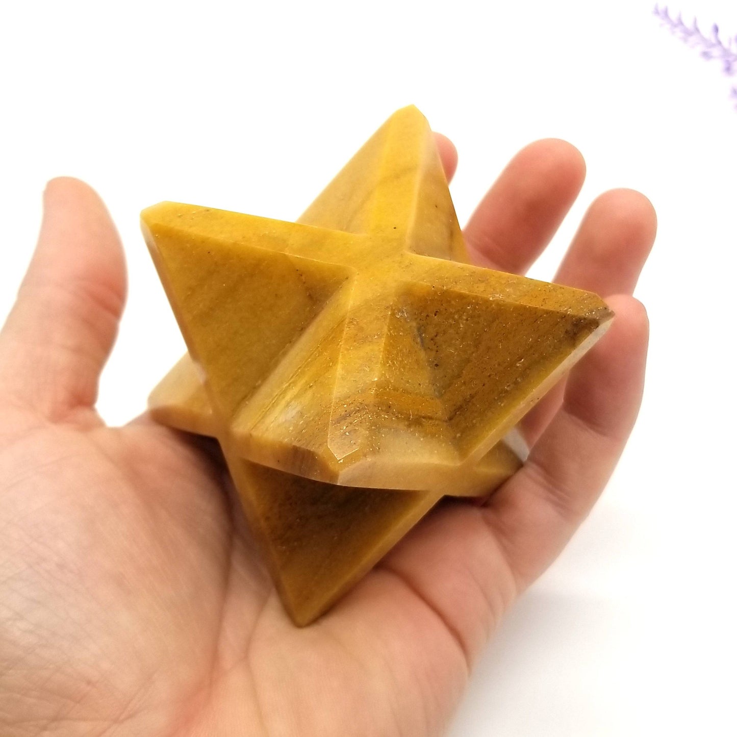 Yellow Aventurine Merkaba