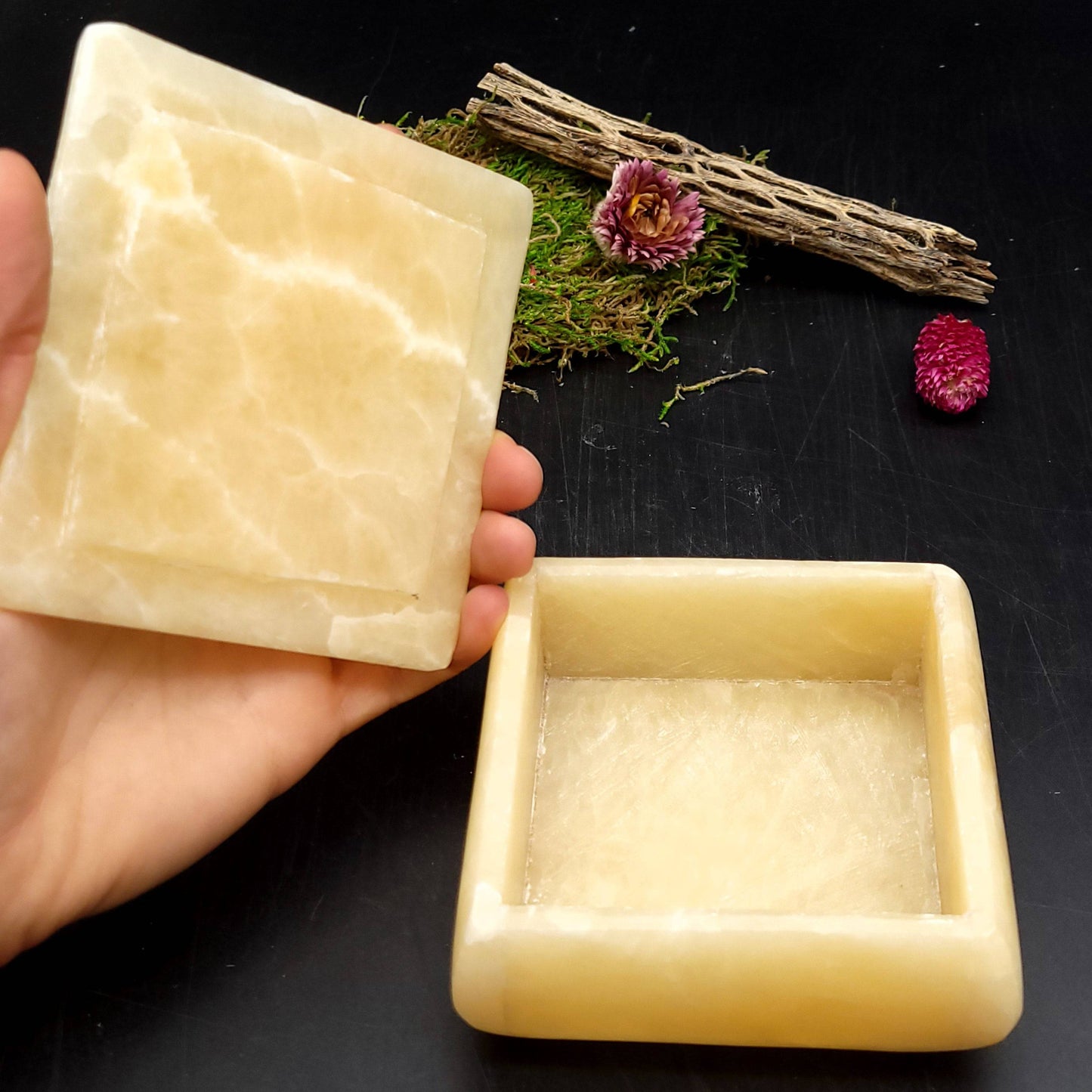 Calcite Jewelry Box