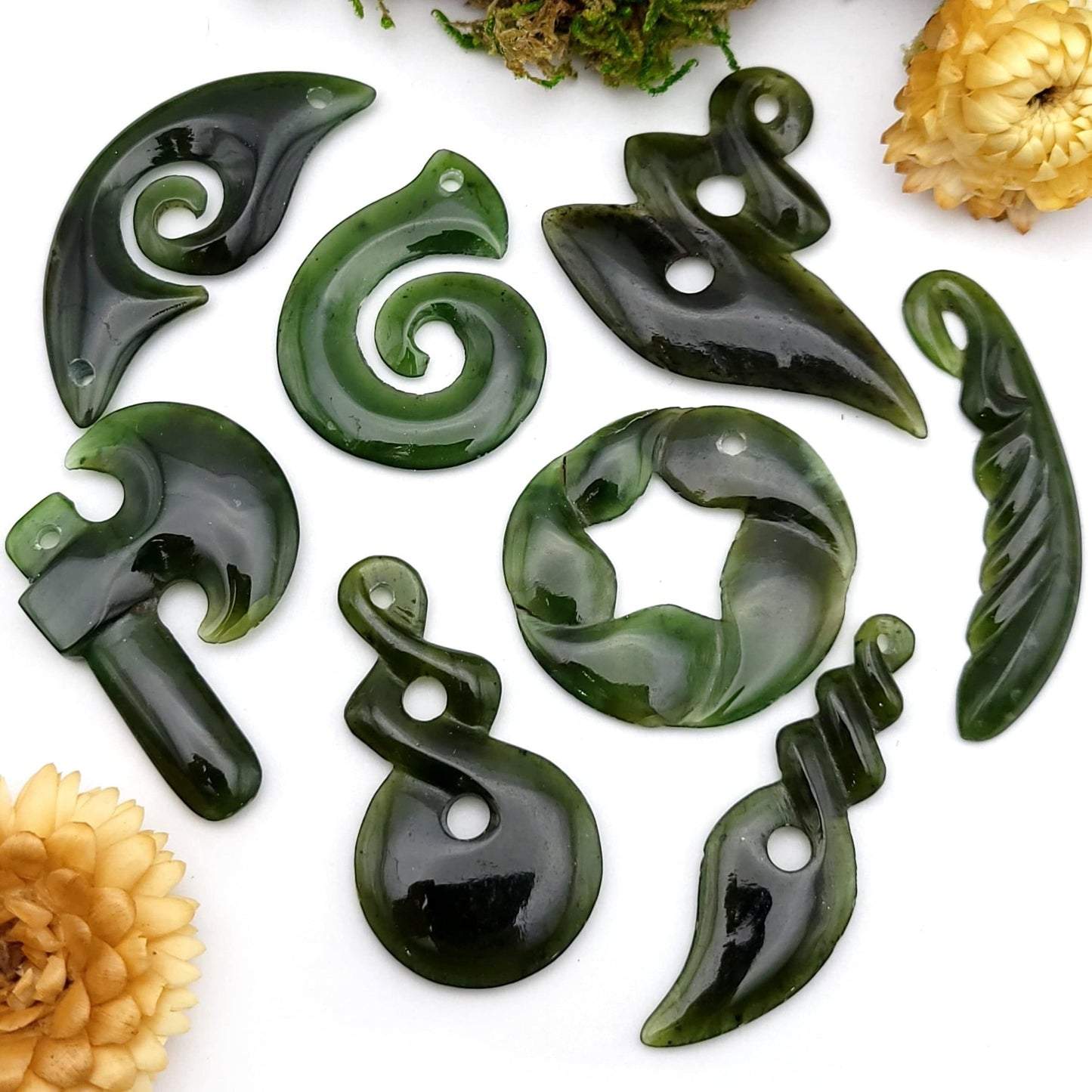 Carved Jade Pendant