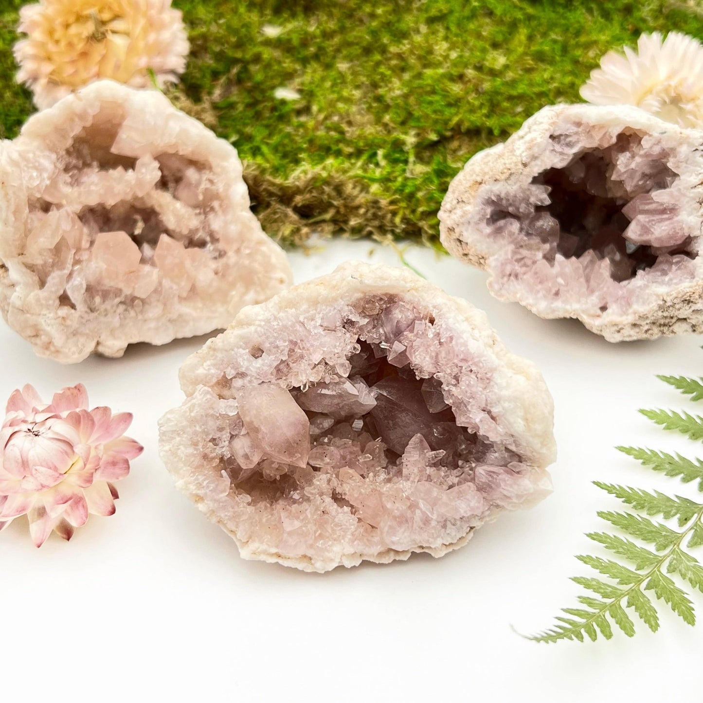 Pink Amethyst Geode
