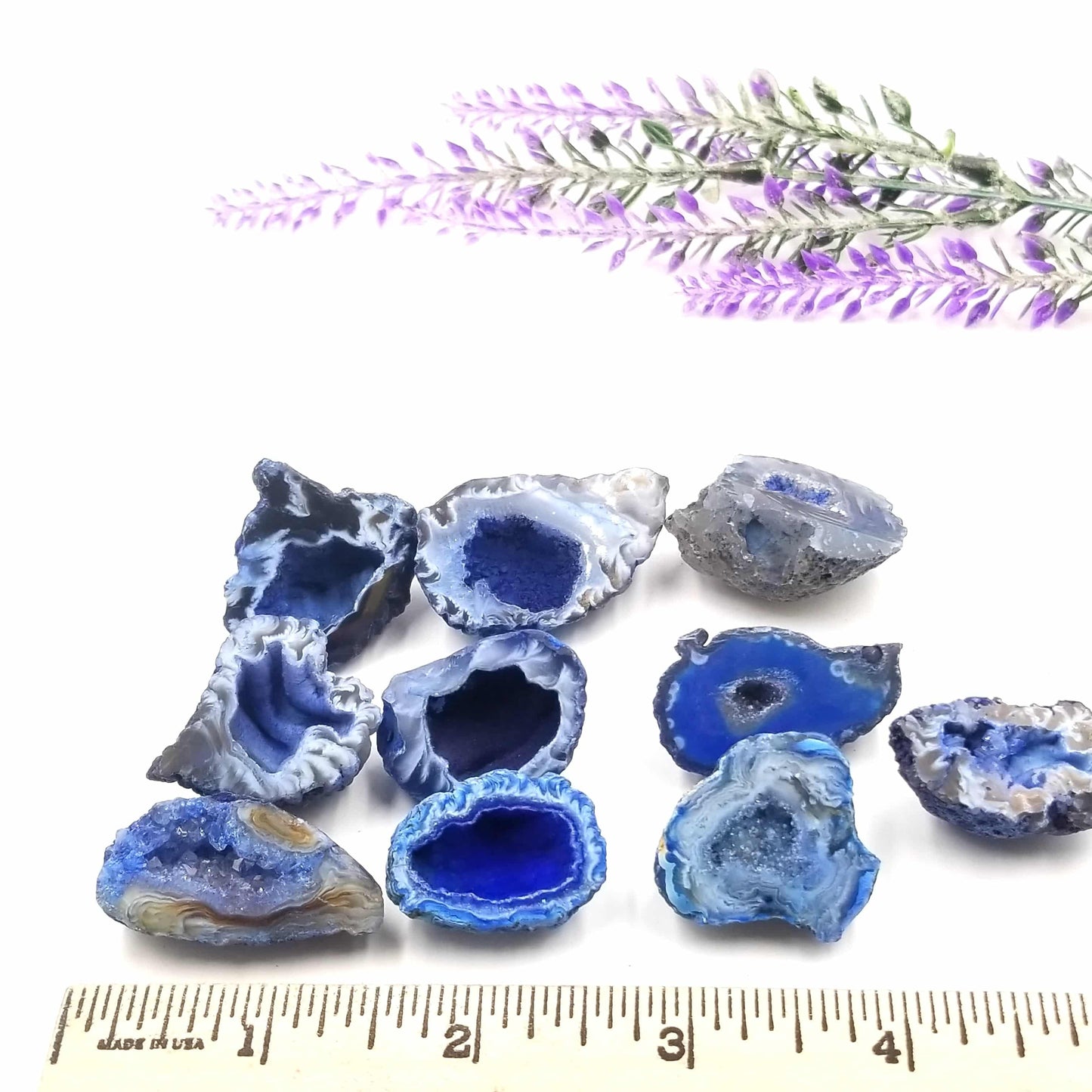 Blue Dyed Oco Geode