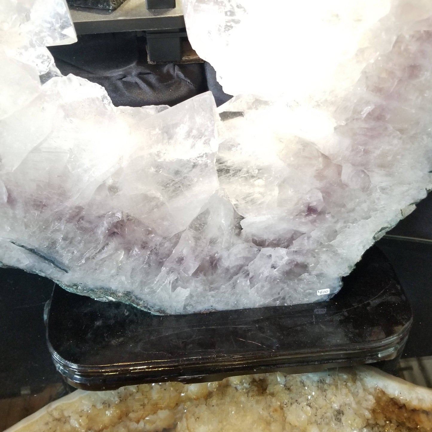 Amethyst Slice Display