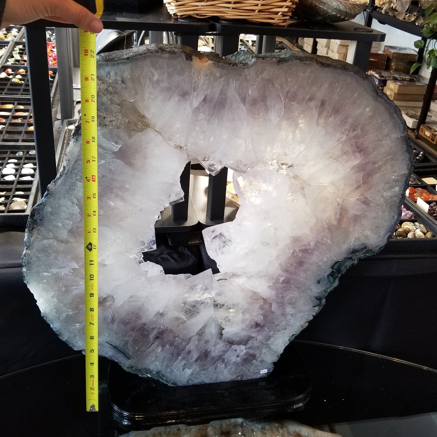 Amethyst Slice Display