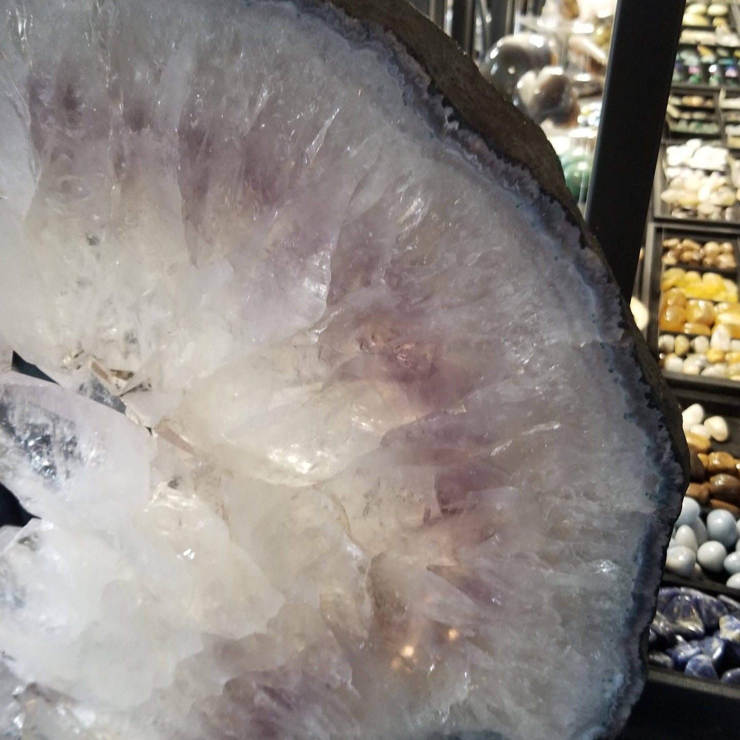 Amethyst Slice Display