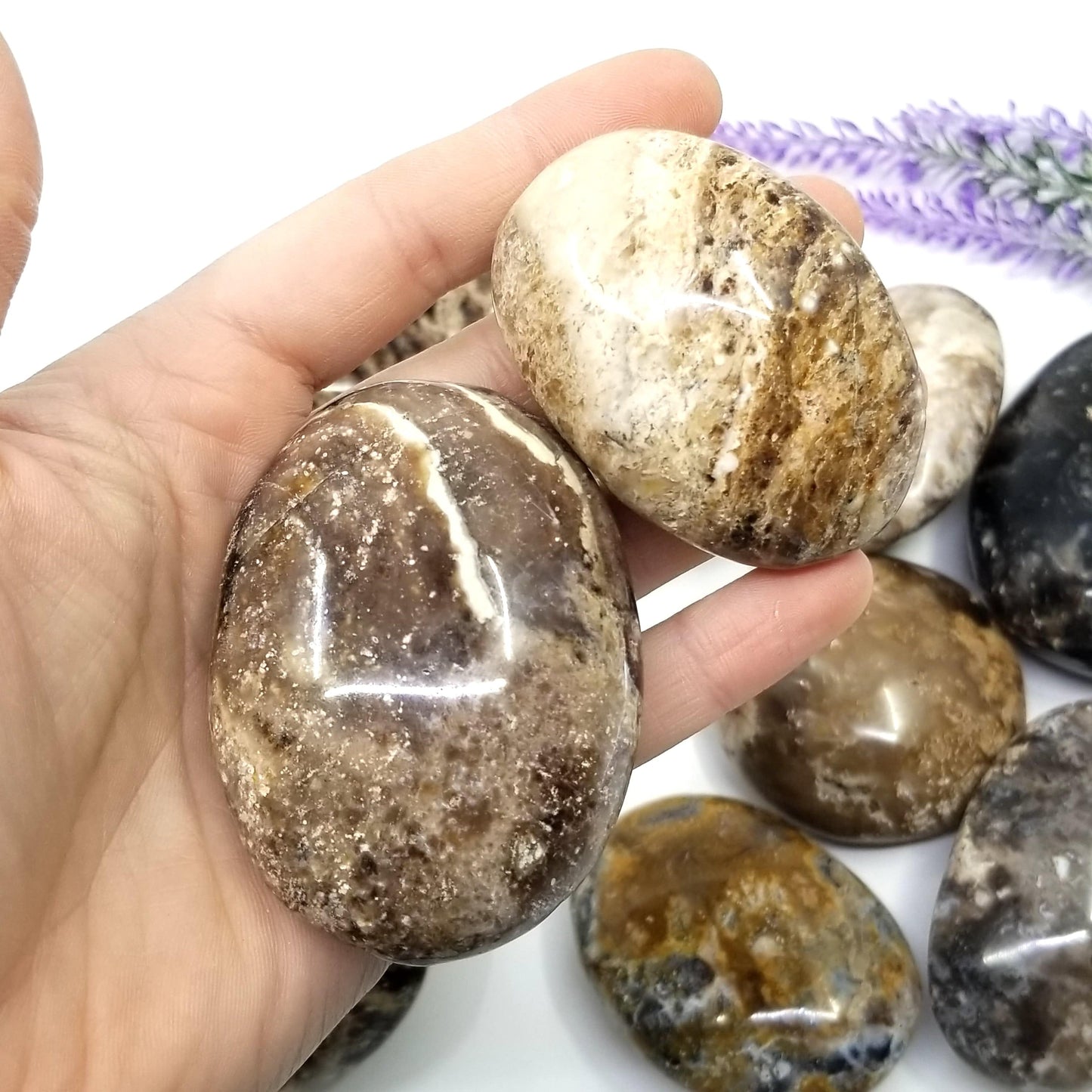Black Opal Palmstone