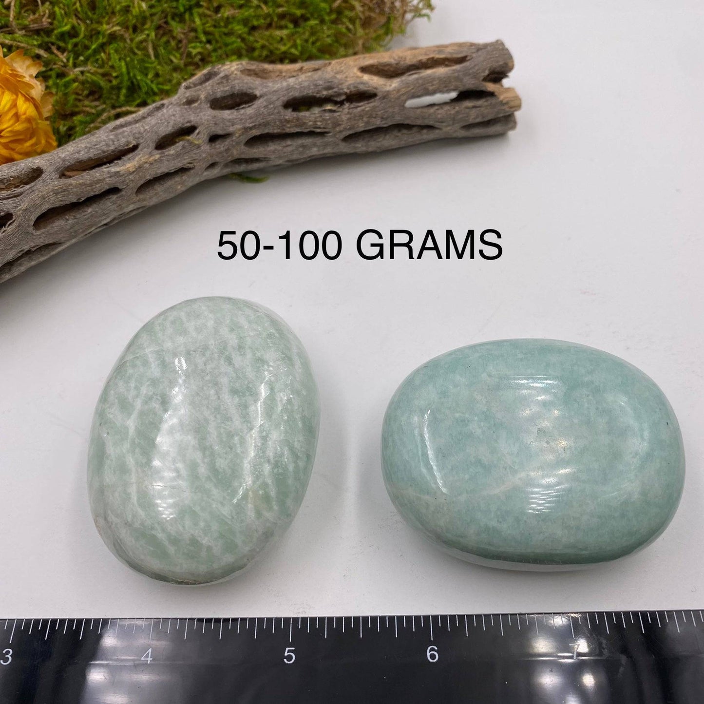 Amazonite Palmstone - Funky Stuff