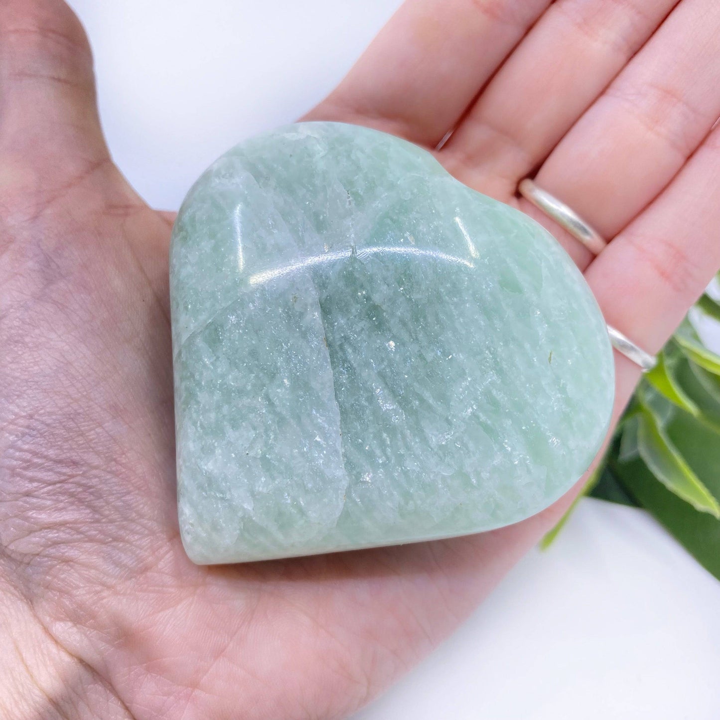 Amazonite Heart