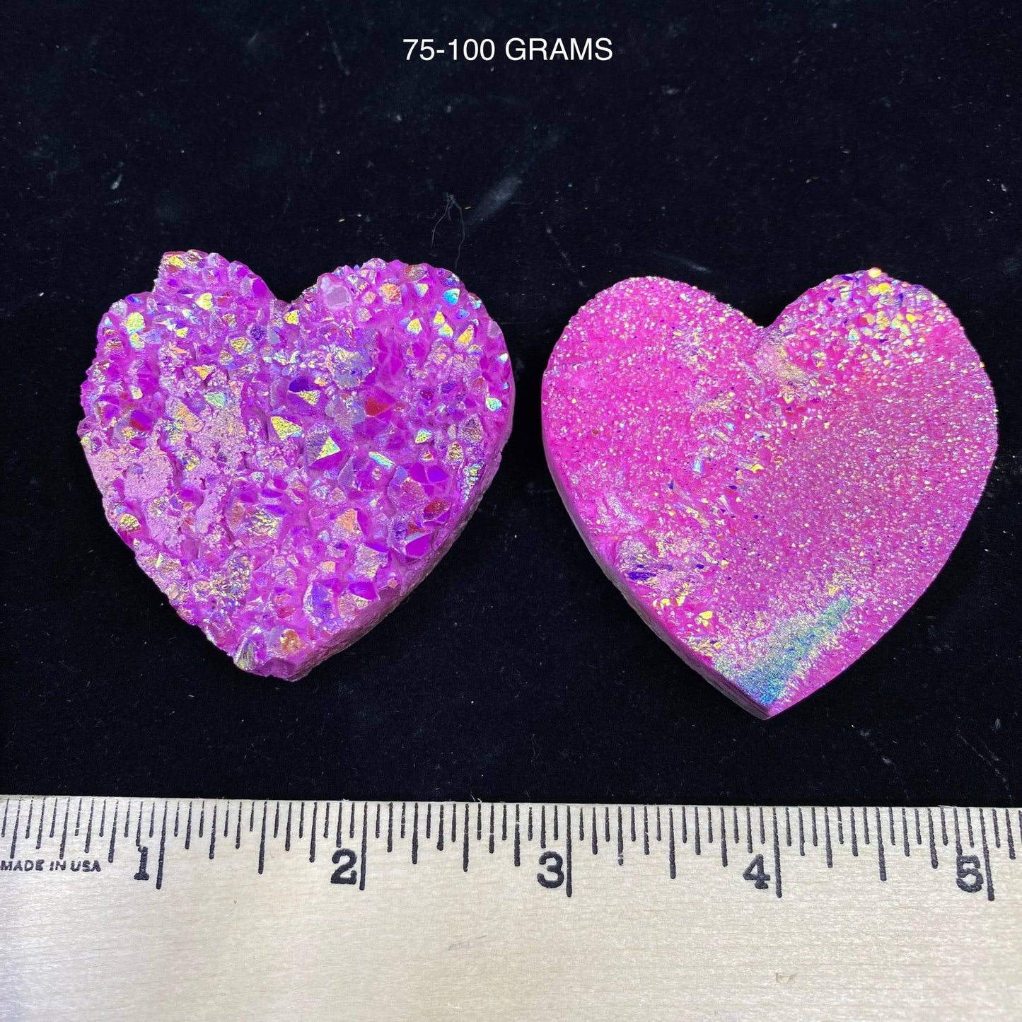 Aura Quartz Heart (Pink) - Funky Stuff