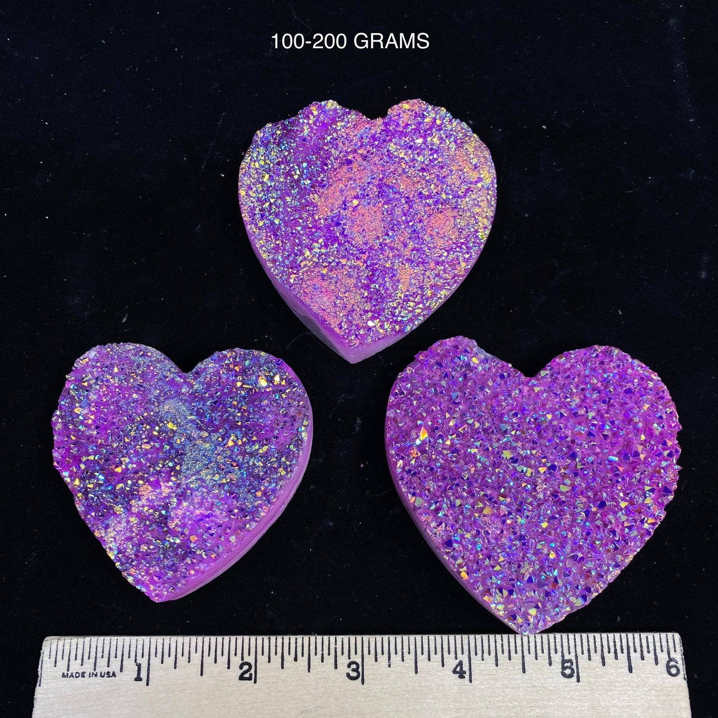 Aura Quartz Heart (Pink) - Funky Stuff