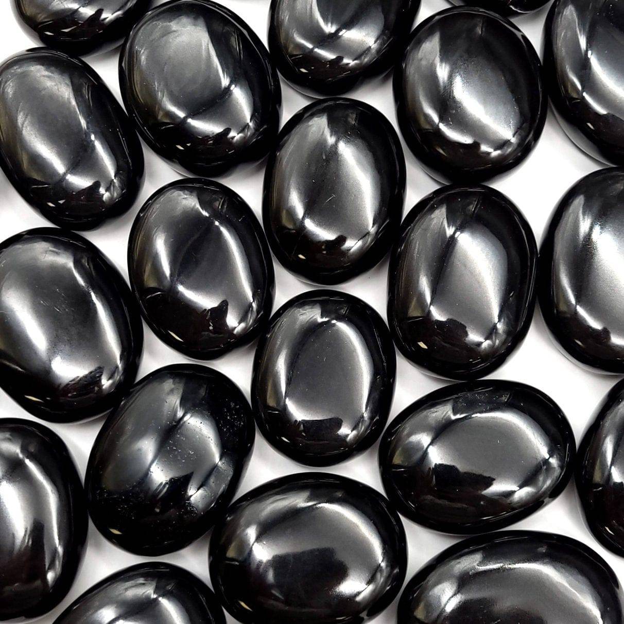 Black Agate Palmstone