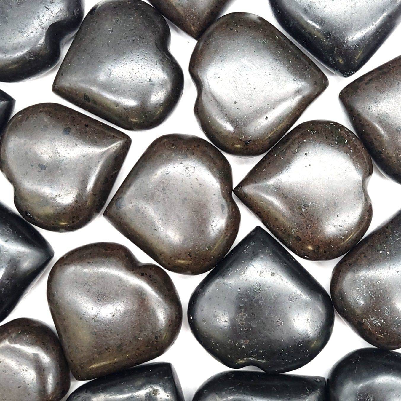 Black Tourmaline Heart