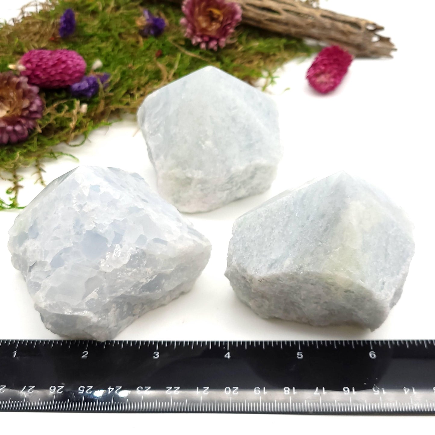 Blue Calcite Polished Point