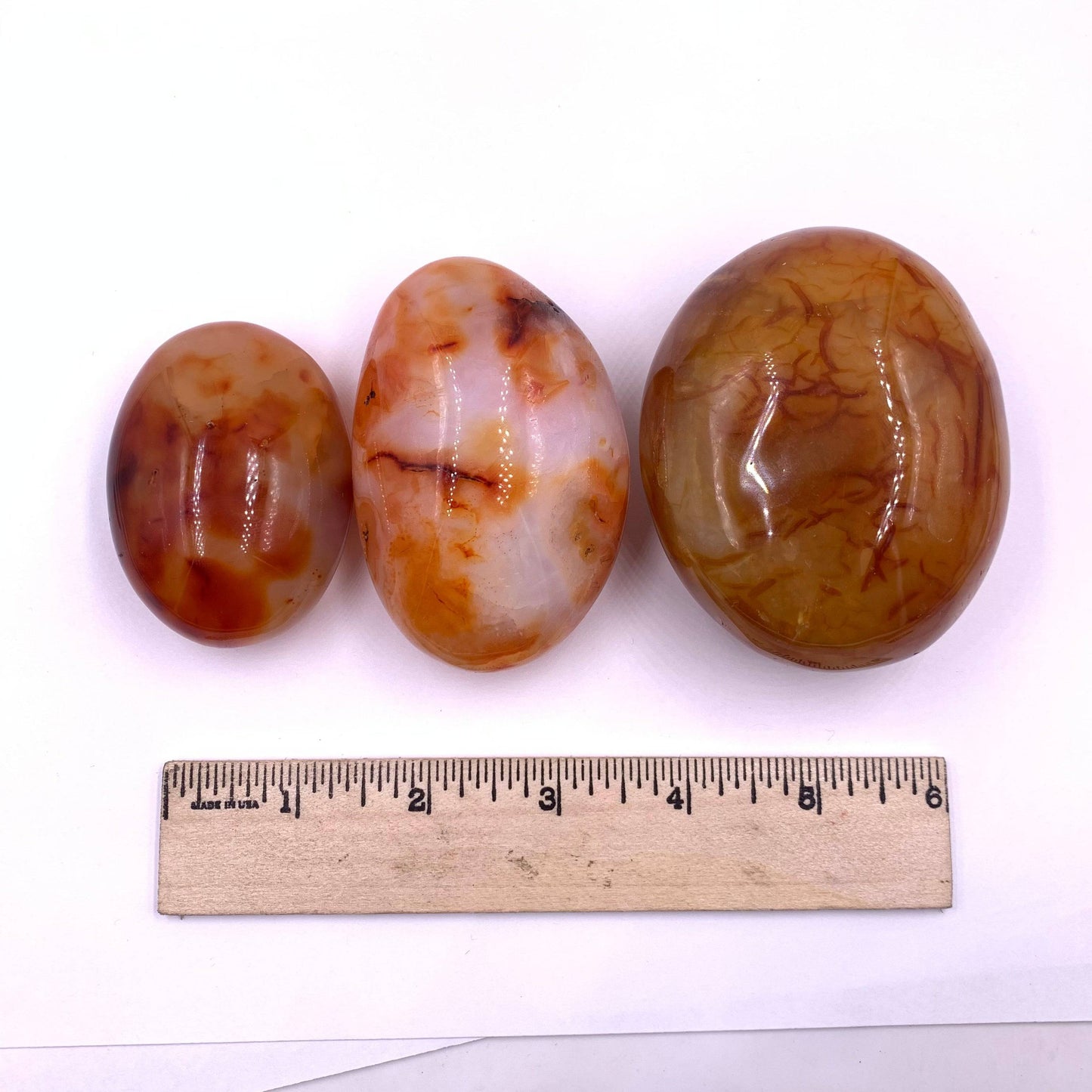 Carnelian Palmstone - Funky Stuff