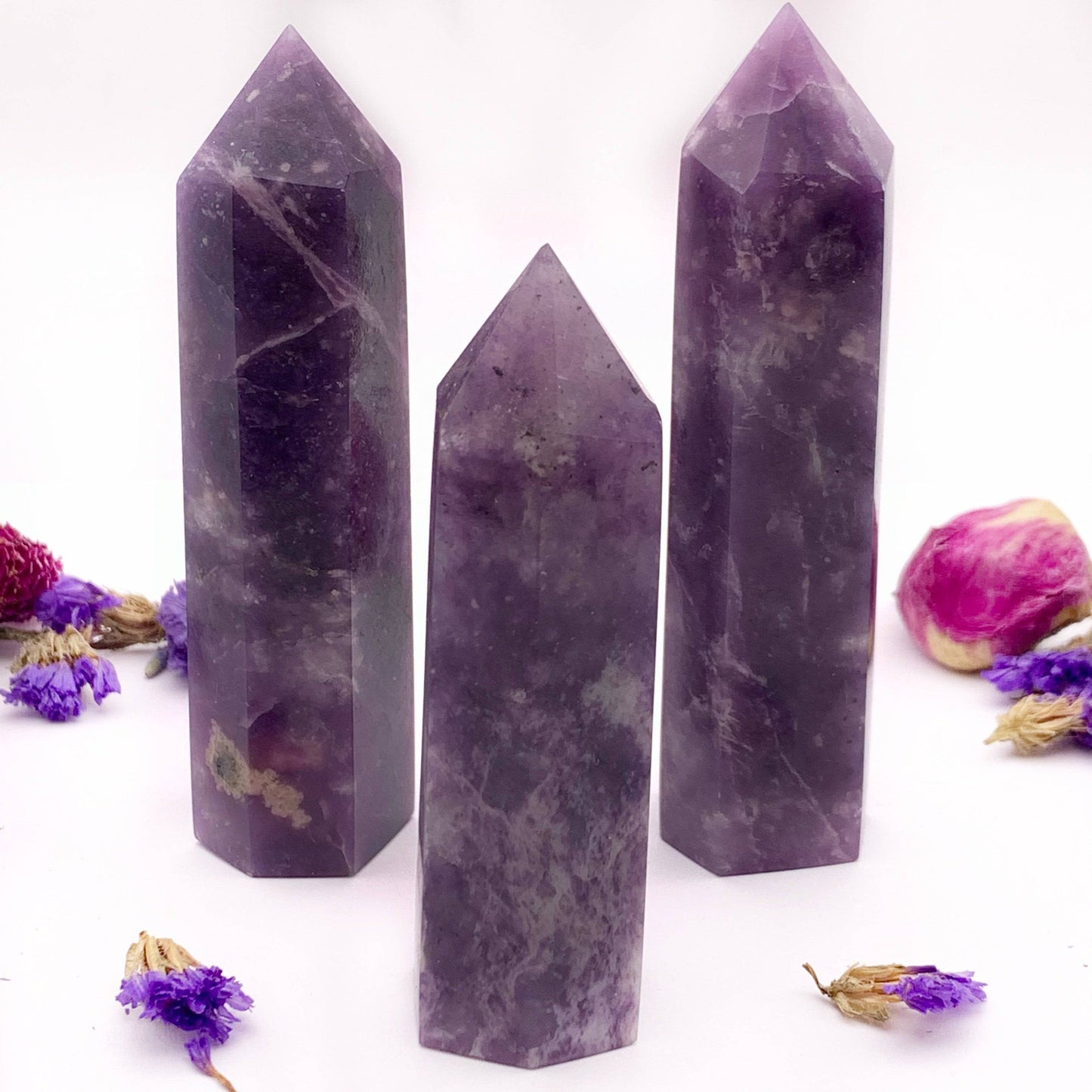 Lepidolite Tower