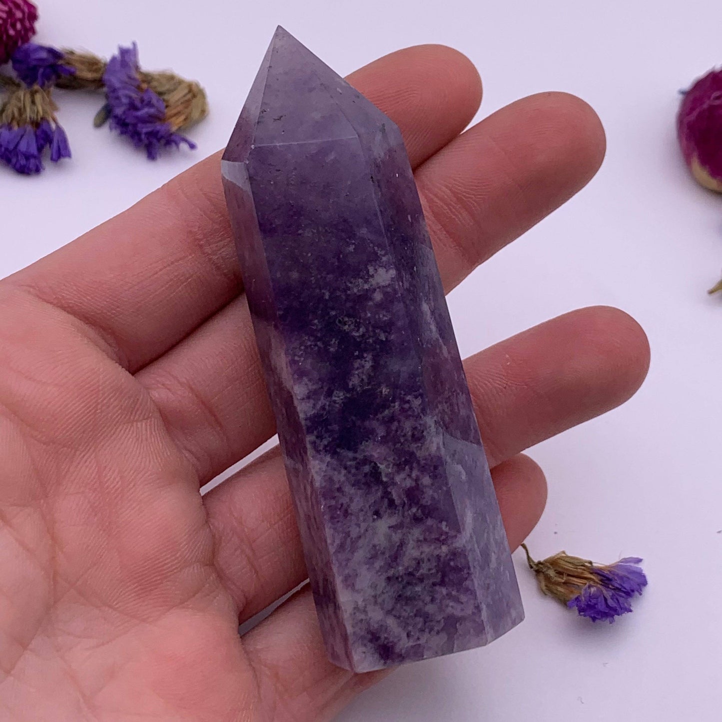 Lepidolite Tower