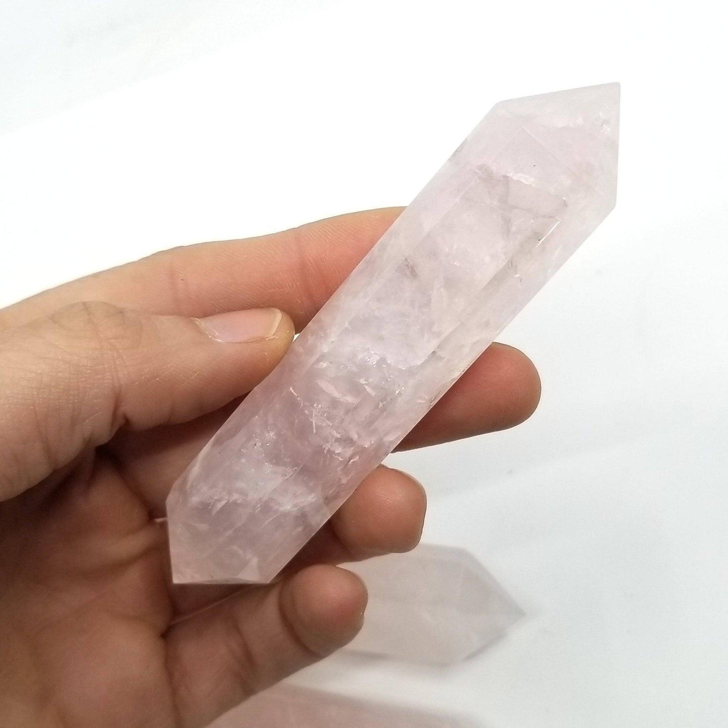 Rose Quartz Double Point