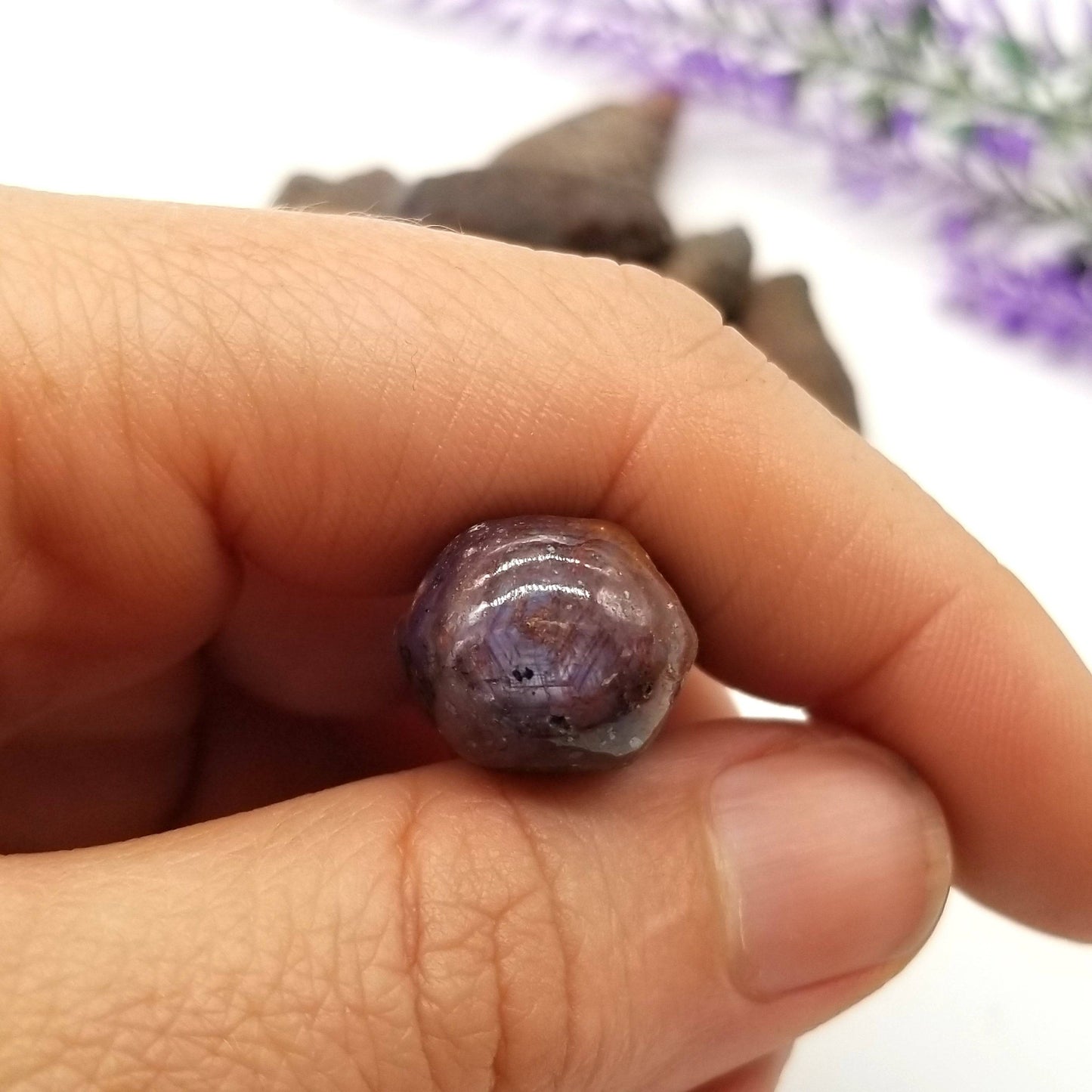 Star Ruby Wand (Polished Tip)