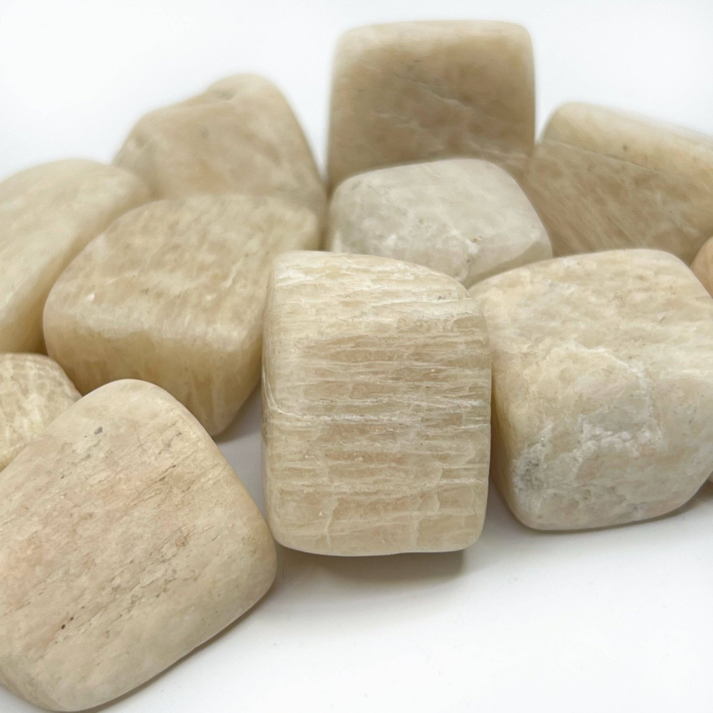 Peach Moonstone Tumbled Stone