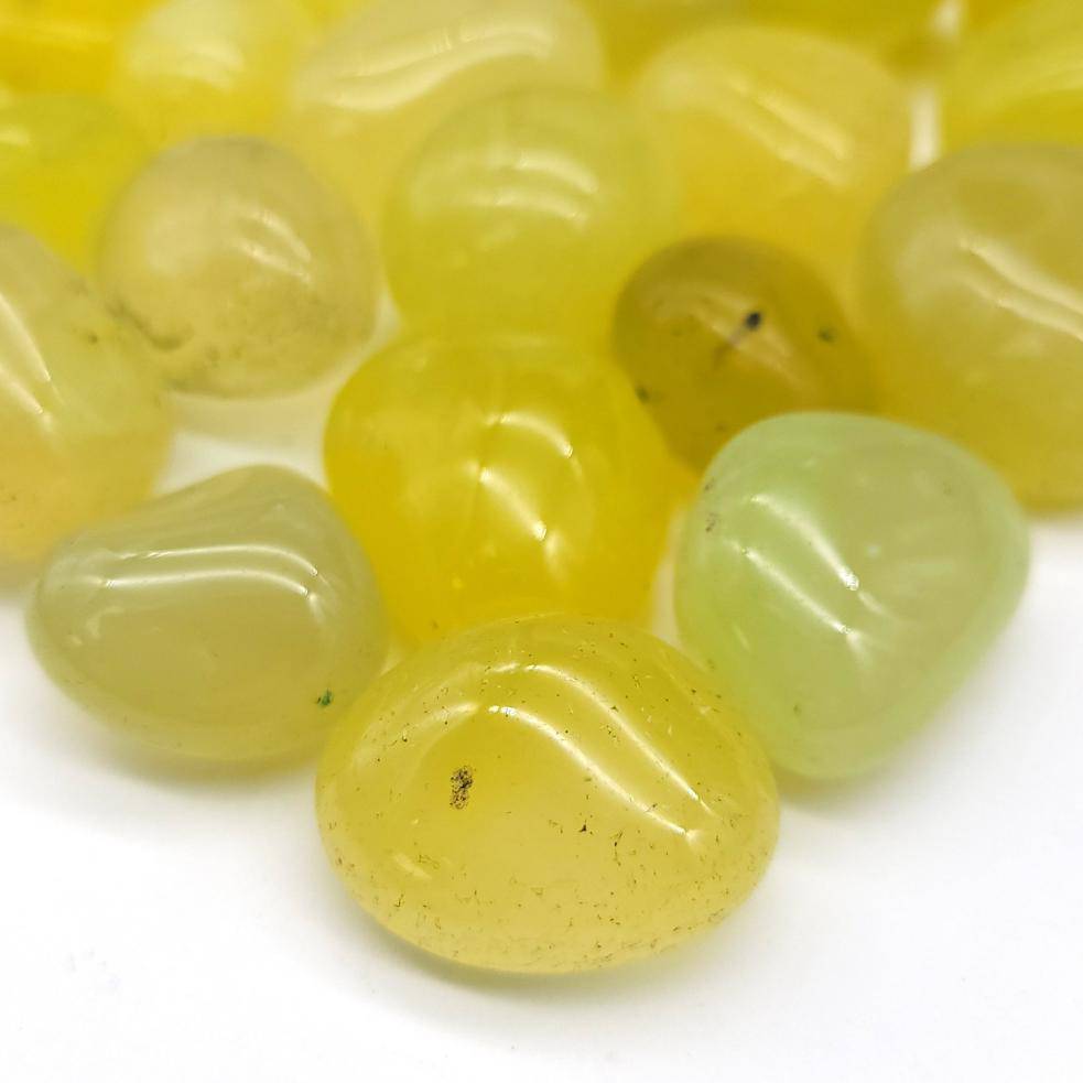 Yellow Onyx Tumbled Stone