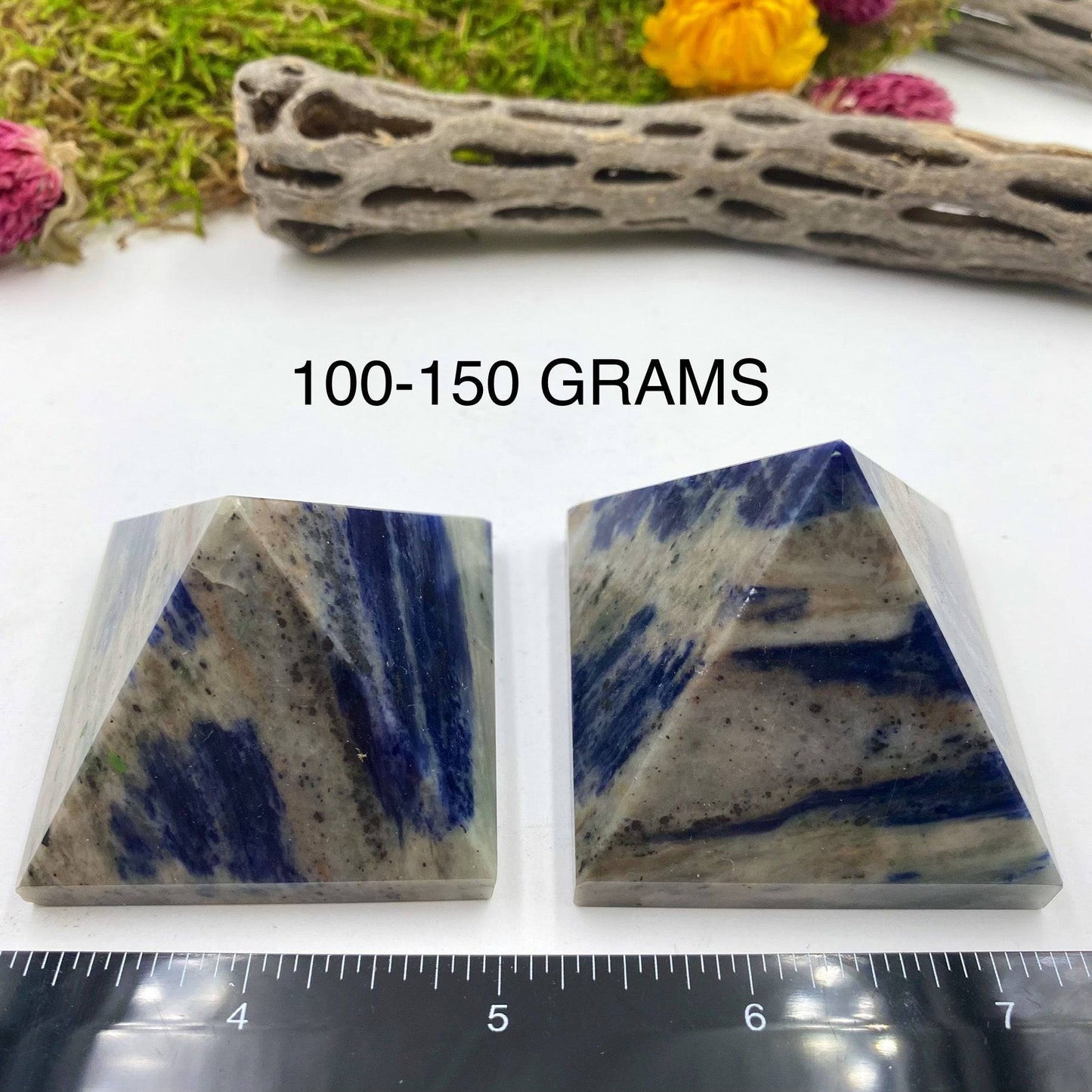 Sodalite Pyramid