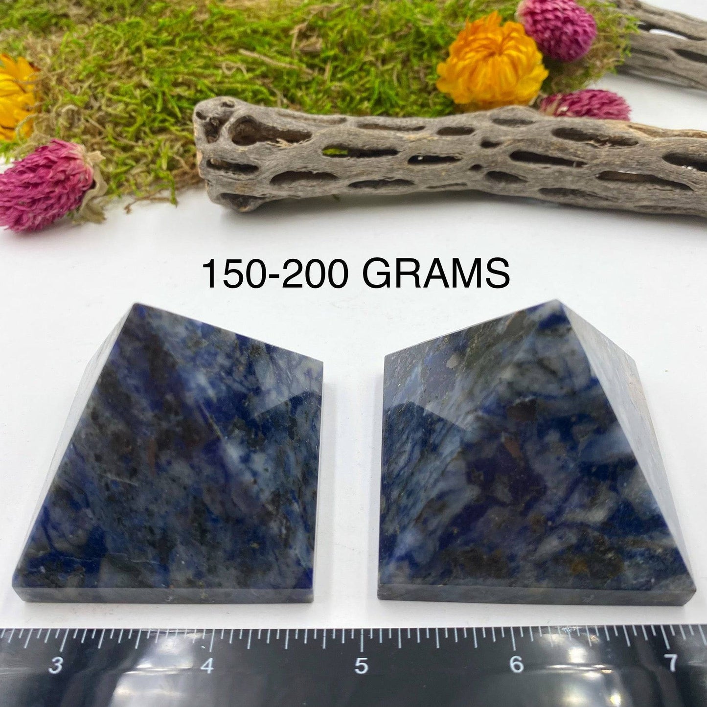 Sodalite Pyramid