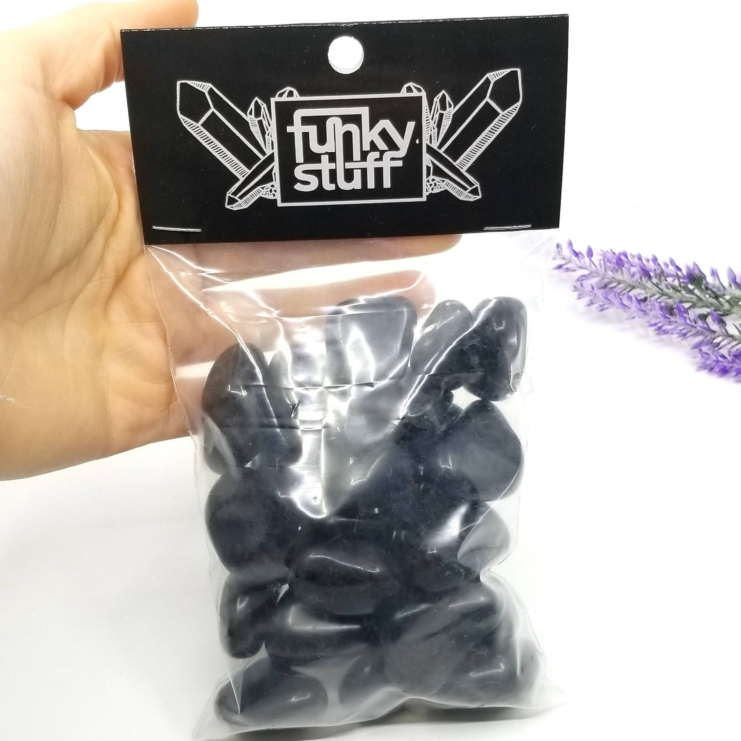 Black Tourmaline Tumbled Stones 1 LB