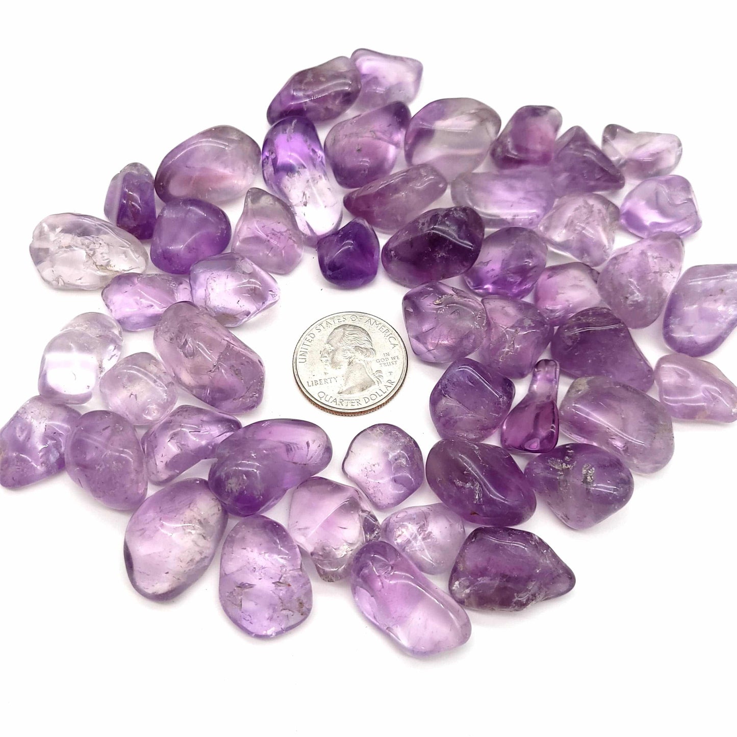 Amethyst Tumbled Stone