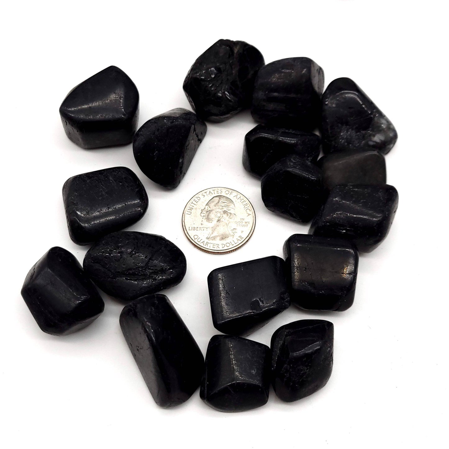 Black Tourmaline Tumbled Stone