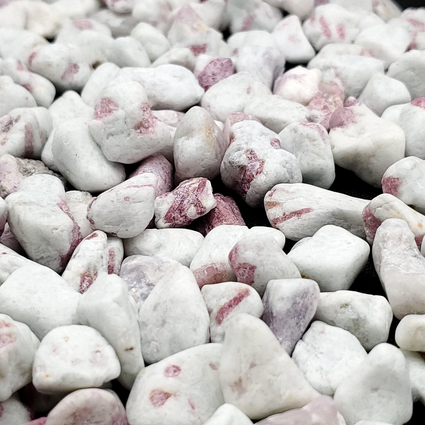Rubellite (Pink Tourmaline) Tumbled Stones 1 LB