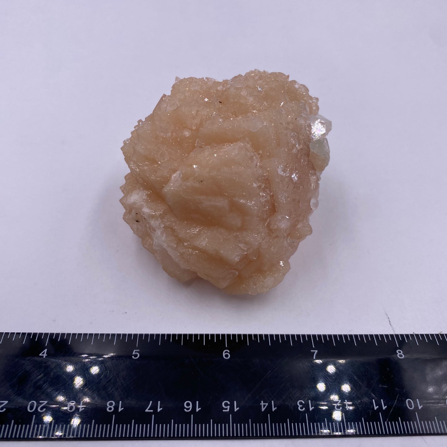 Stilbite with Apophyllite - Funky Stuff