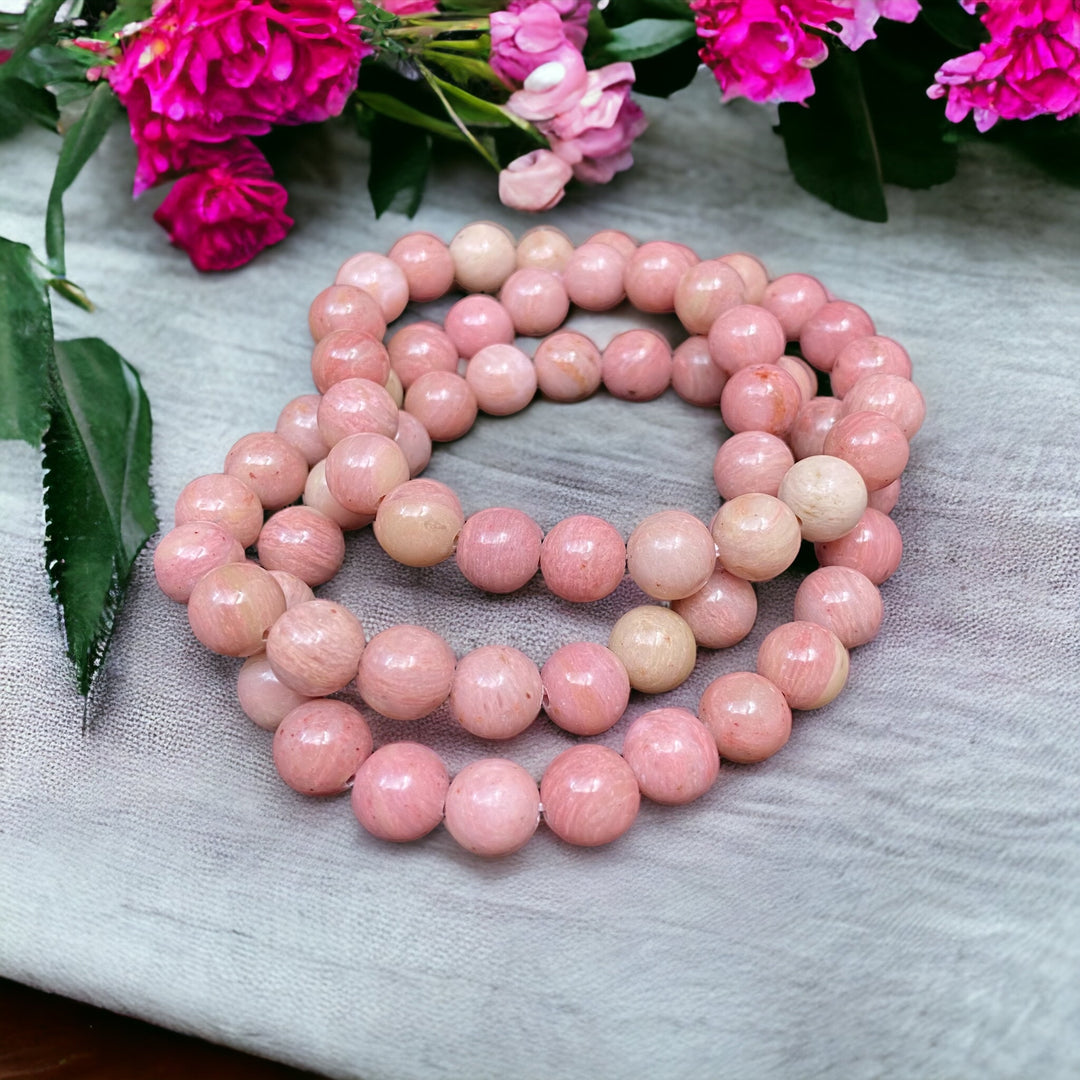 Rhodonite Bracelet (Peru) - Funky Stuff