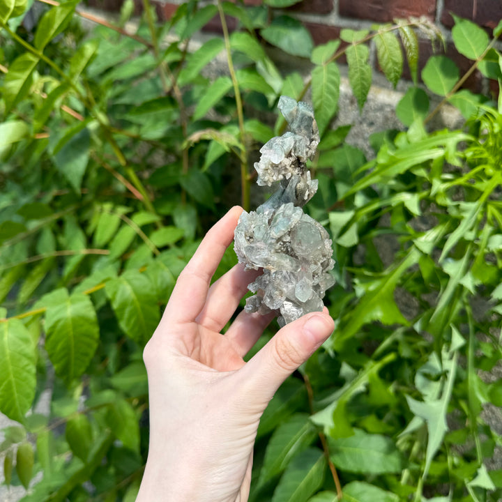 Chlorite Included Quartz - Funky Stuff
