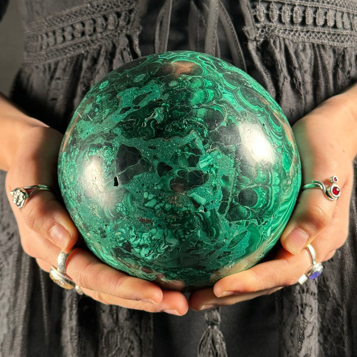 Malachite Sphere - Funky Stuff