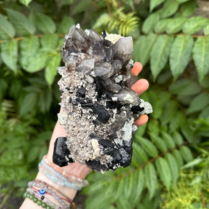 Smoky Quartz & Schorl - Funky Stuff