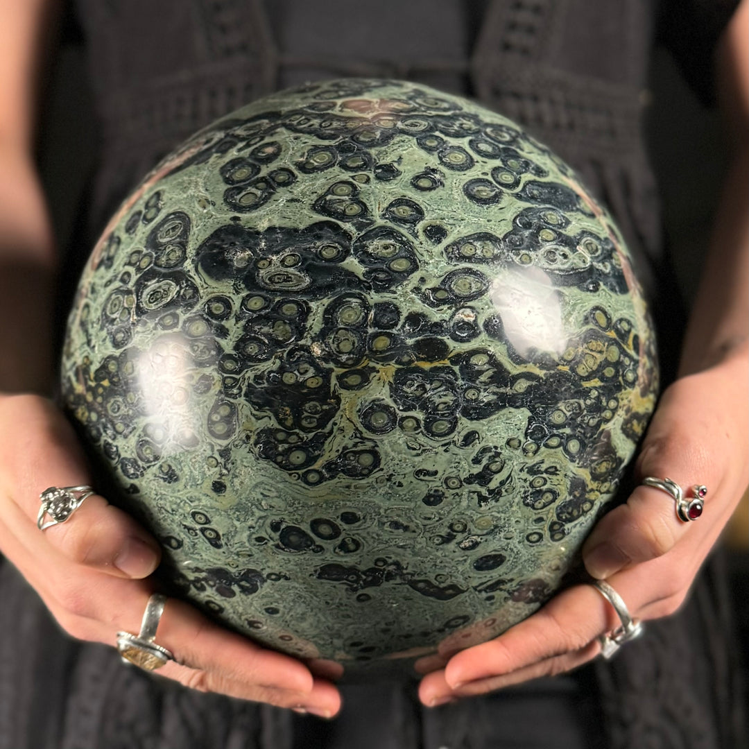 Kambaba Jasper Sphere - Funky Stuff