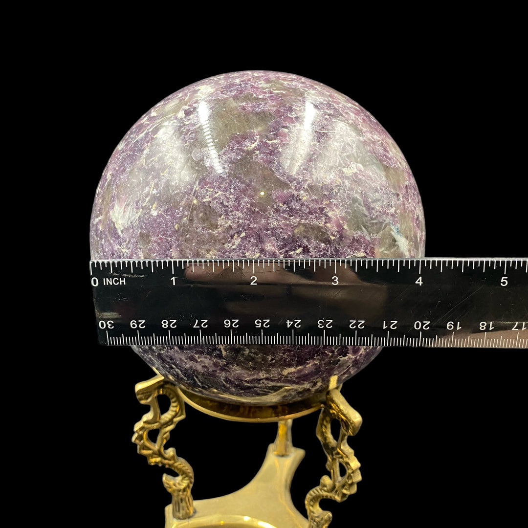 Lepidolite Sphere - Funky Stuff