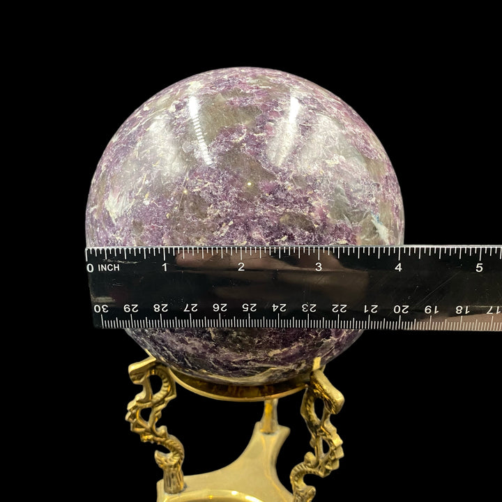 Lepidolite Sphere - Funky Stuff