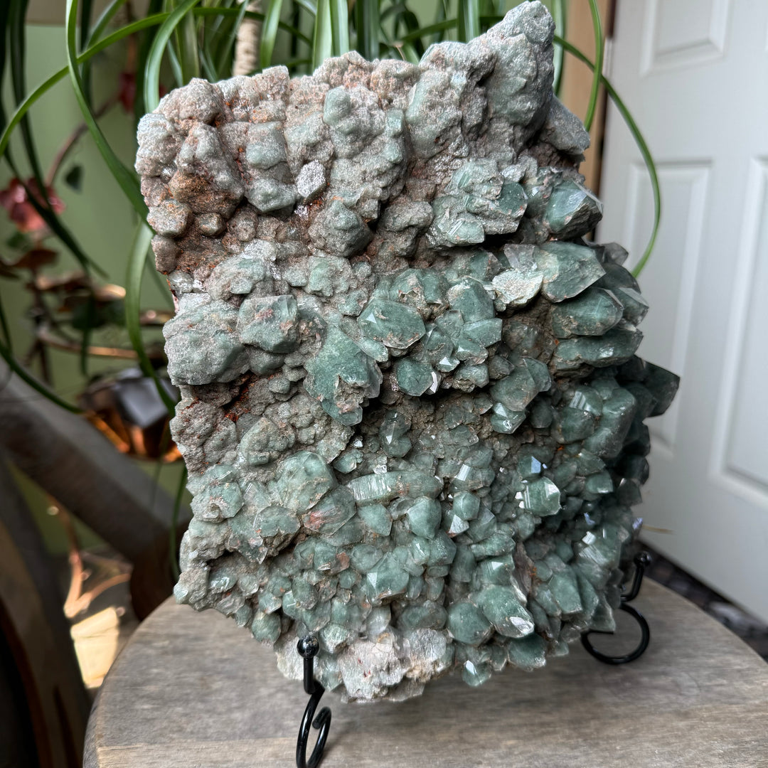 Chlorite Included Quartz - Funky Stuff